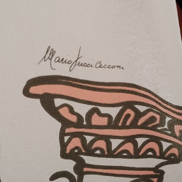 MARIO PUCCI CECCONI SIGNED ITALIAN 100% SILK VINTAGE 1960'S LONG SLEEVE BLOUSE - Picture 11 of 12